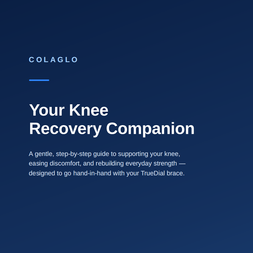 Colaglo Knee Recovery Guide
