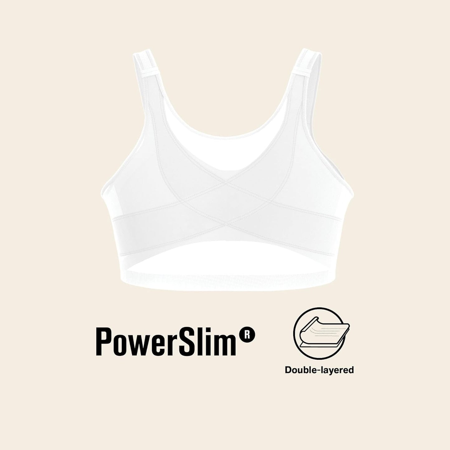 Alice Front Closure Posture Corrector Bra